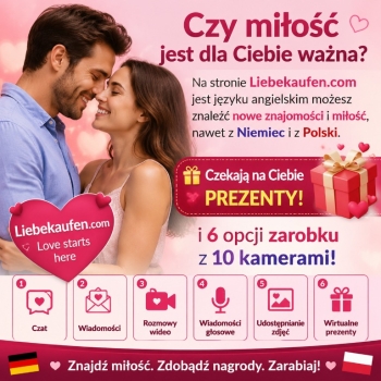 Ogłoszenie - Praca Reklamy nad Dongi.pl i Liebekaufen.com tesz English z extra Provisjom