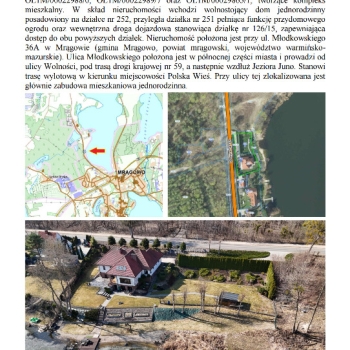 Ogłoszenie - Syndyk sprzeda rezydencję Młodkowskiego 36A Mrągowo - Mrągowo - 4 800 000,00 zł