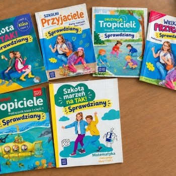 Ogłoszenie - Szkoła na Tak, Nowi Tropiciele, Szkoła marzeń na Tak, Drużyna Tropicieli, Szkolni Przyjaciele, Wielka Przygoda - 9,00 zł