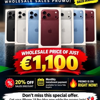Ogłoszenie - SALES PROMO OF iPHONE 18 PRO MAX & ACCEPT MONTHLY INSTALLMENT — GET YOURS NOW! - Ropczyce - 999,00 zł