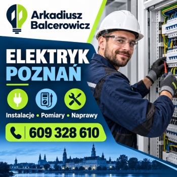 Ogłoszenie - Elektryk Poznań – od projektu instalacji po pomiary