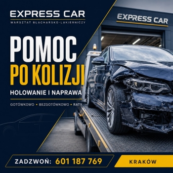 Ogłoszenie - Express Car - kompleksowe blacharstwo, lakiernictwo i naprawy powypadkowe w Krakowie