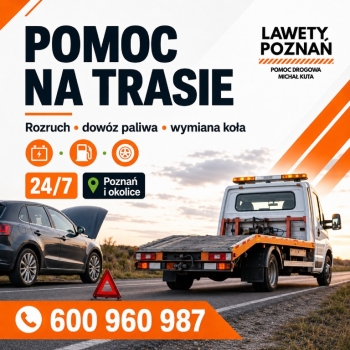 Ogłoszenie - Transport pojazdów w Poznaniu - Laweta - Poznań