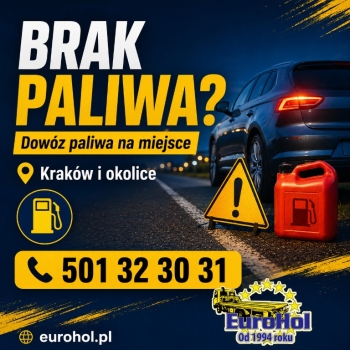 Ogłoszenie - Euro Hol - holowanie i transport