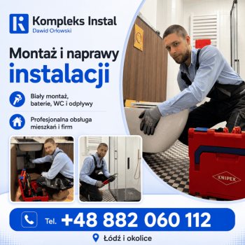Ogłoszenie - Hydraulik Łódź - szybka reakcja