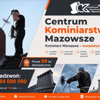 Ogłoszenie - Zakład Kominiarski Rafał Strzeszewski - profesjonalne usługi kominiarskie Warszawa