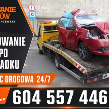 Ogłoszenie - Holowanie Pojazdów Ireneusz Zakrzewski - profesjonalna obsługa