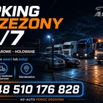 Ogłoszenie - Holowanie pojazdów 24h na dobę
