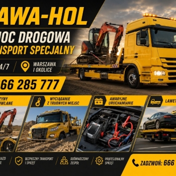 Ogłoszenie - WAWA-HOL - holowanie i pomoc drogowa - Warszawa
