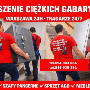 Ogłoszenie - TRAGARZE WNOSZENIE ZNOSZENIE MEBLI GABARYTÓW tanio • WARSZAWA +okolice ⭐⭐⭐⭐⭐ pogotowie tragarskie 24/7
