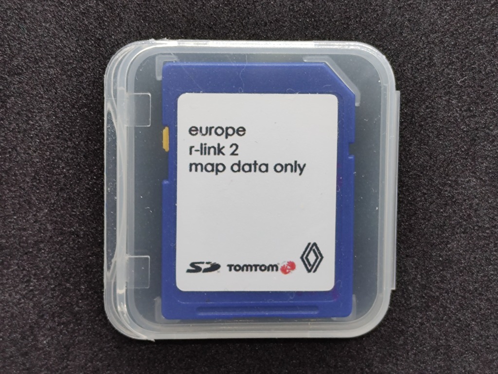 Scheda SD Navigazione GPS Europa 2023-11.05 Per Renault R-Link E R-Link Evolution - Mappe Aggiornate Per TomTom Live (Giugno 2023)